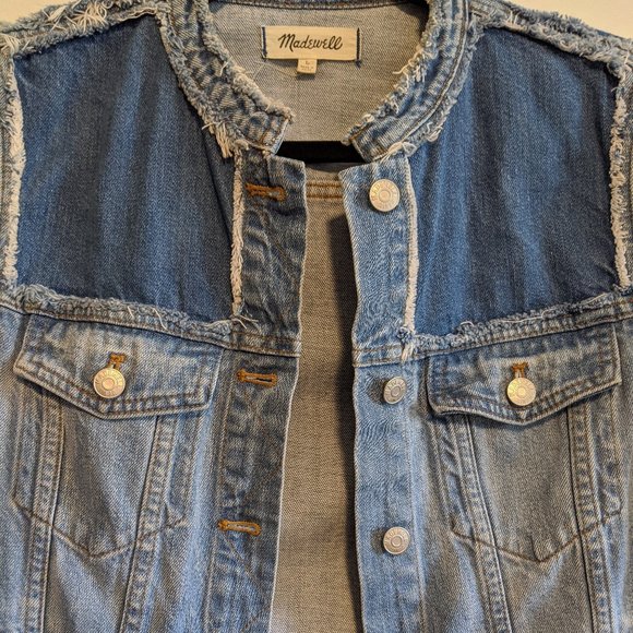 Madewell Distressed Denim Jacket - Picture 7 of 10